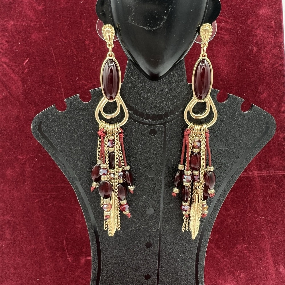Multicolor Swinging Bohemian Earrings Tassles Dangle‎ Earrings Fashion Jewelry
